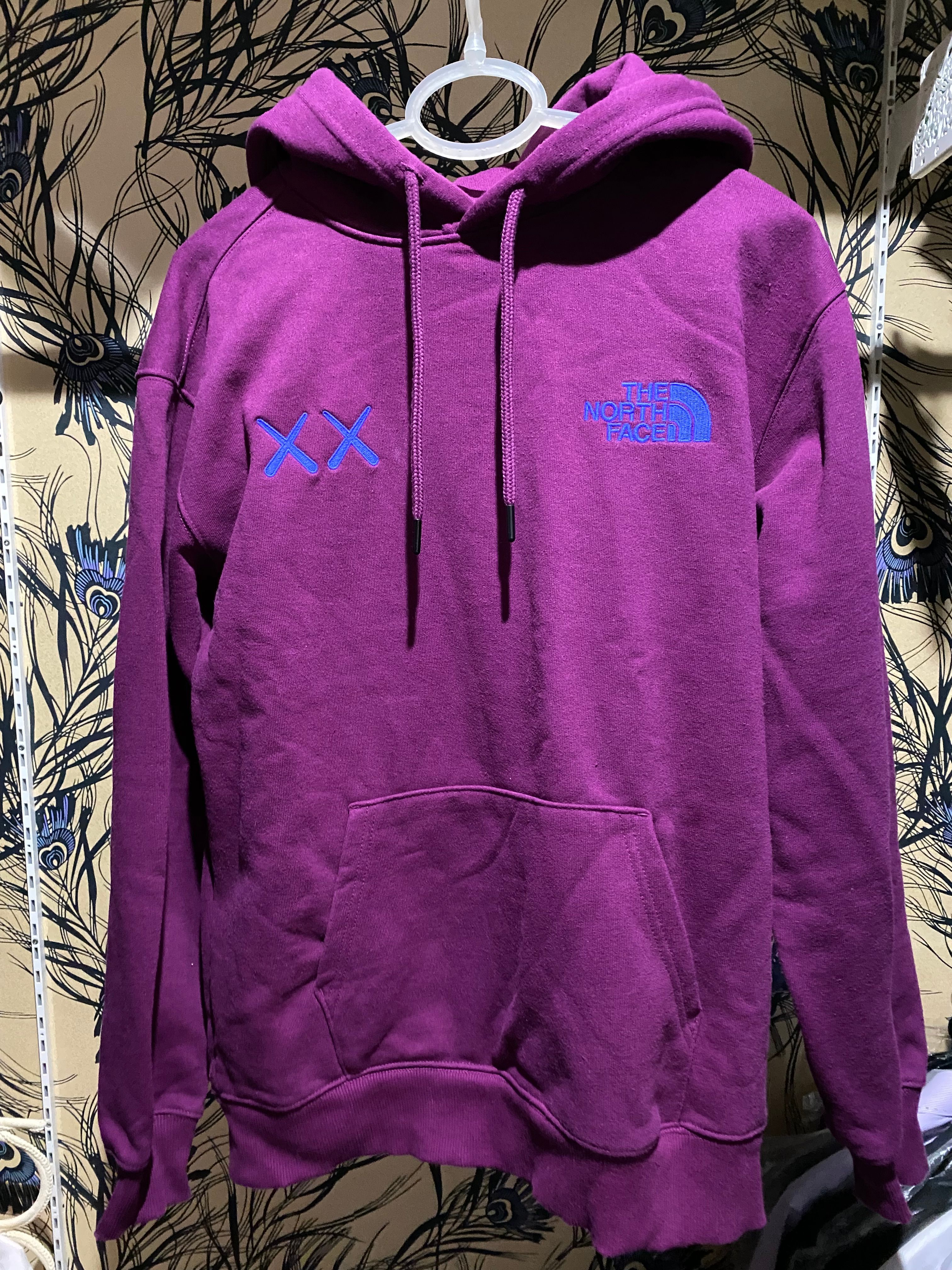 The North Face Kaws Hoodie "Purple Blue"