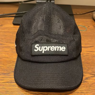 Supreme Mesh Cordura Camp Cap "Black"