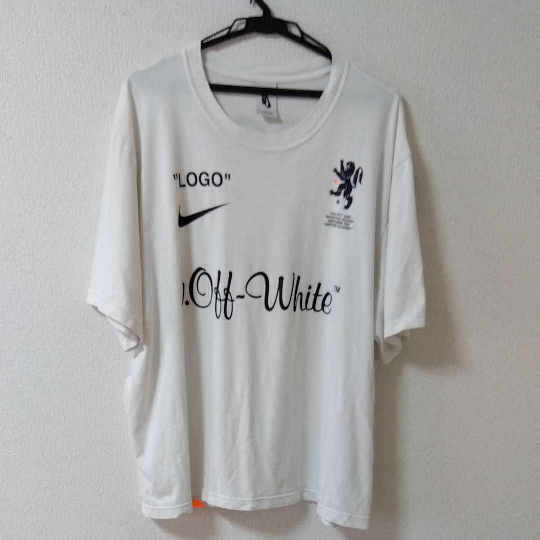 OFF-WHITE / Nikelab Mercurial NRG X Tee "White"