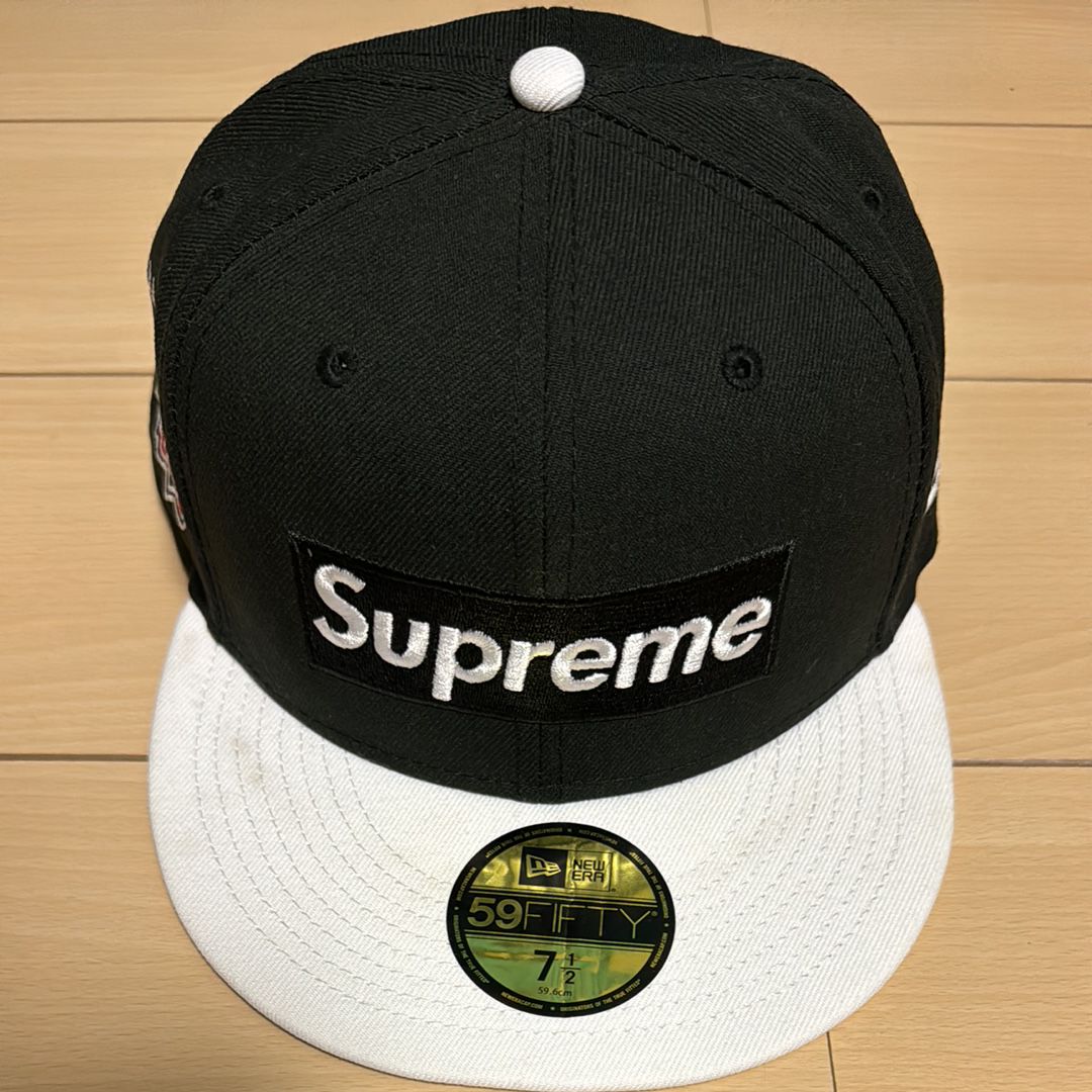 Supreme 2-Tone Box Logo New Era "Black"