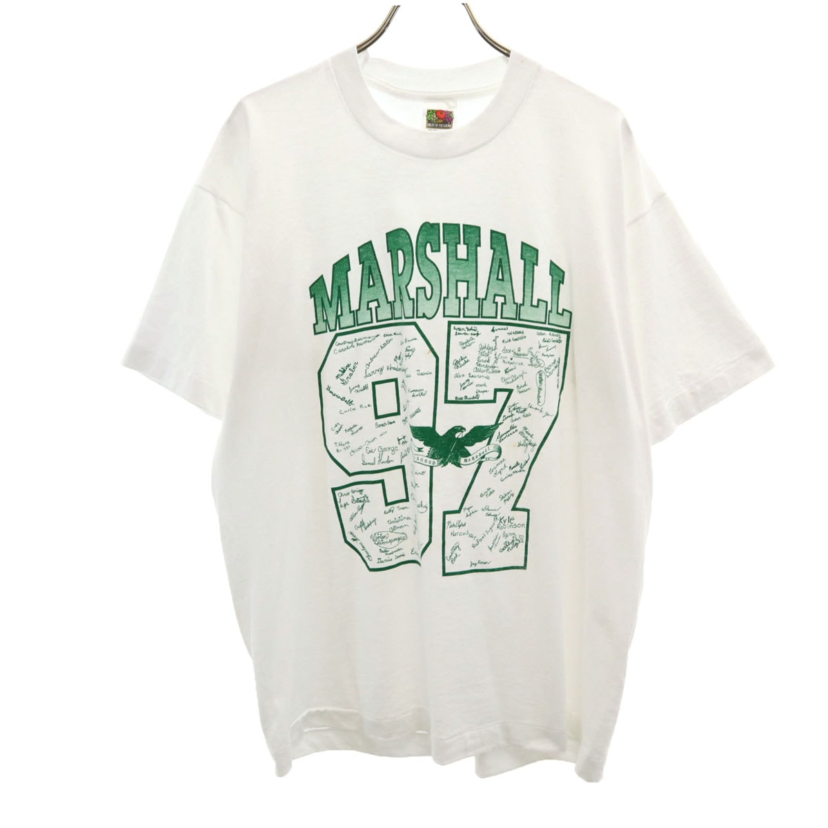 FRUIT OF THE LOOM フルーツオブザルーム 90s オールド 半袖 Tシャツ L ホワイト シングルステッチ