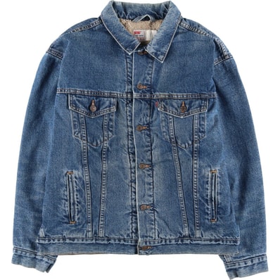 古着 リーバイス Levi's TWO-HORSE 中綿入り デニムジャケット Gジャン メンズXL相当 ヴィンテージ/eaa459032