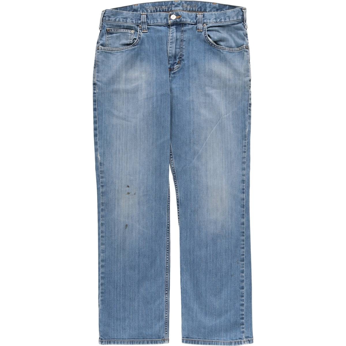 古着 カーハート Carhartt RELAXED FIT ストレートデニムパンツ メンズw36相当/eaa553316