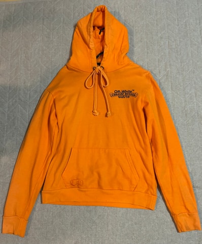 Chrome Hearts x Off-White 2018 Hoodie "Orange"