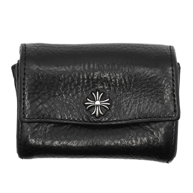 Chrome Hearts CH Plus Tiny Wallet "Black"