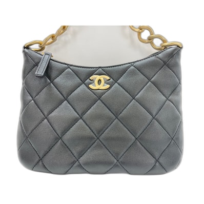 シャネル CHANEL マトラッセ ショルダーバッグ ラムスキン【中古】