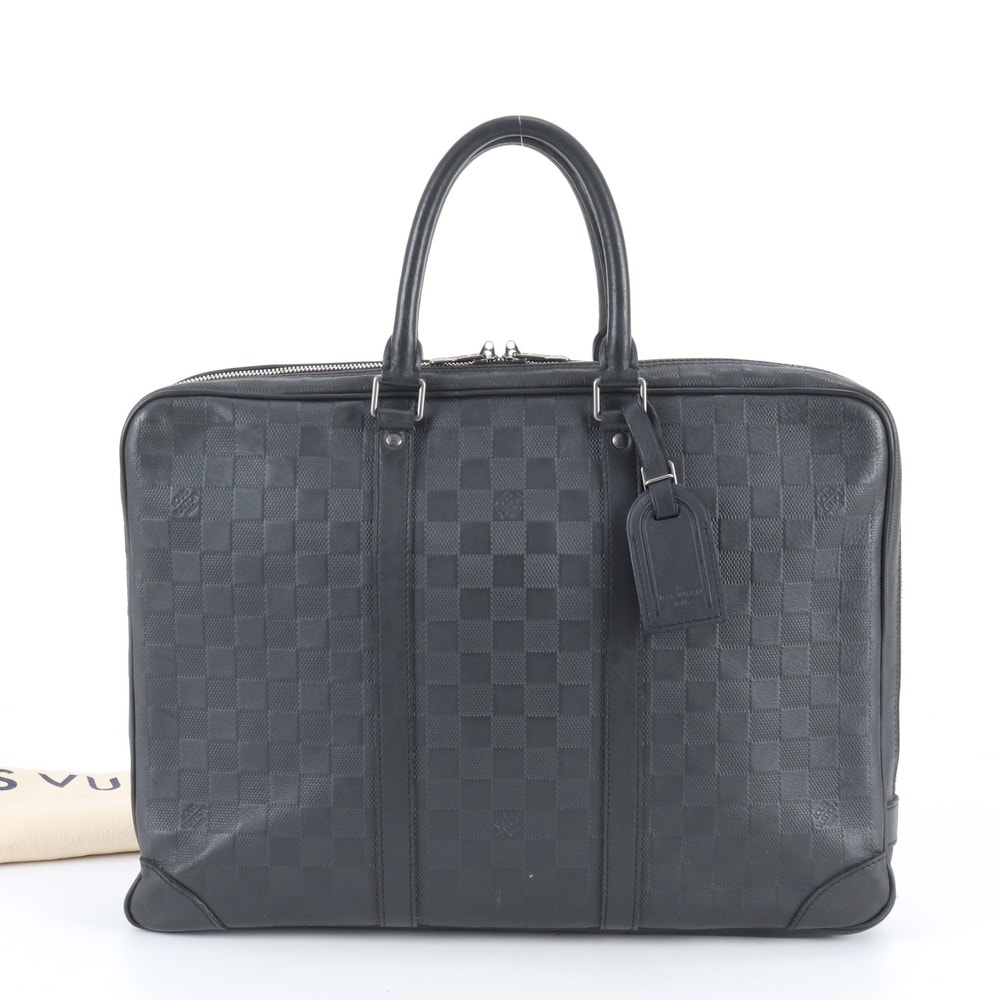 ■美品 ルイヴィトン ダミエ アンフィニ ポルト ドキュマン ヴォワヤージュ