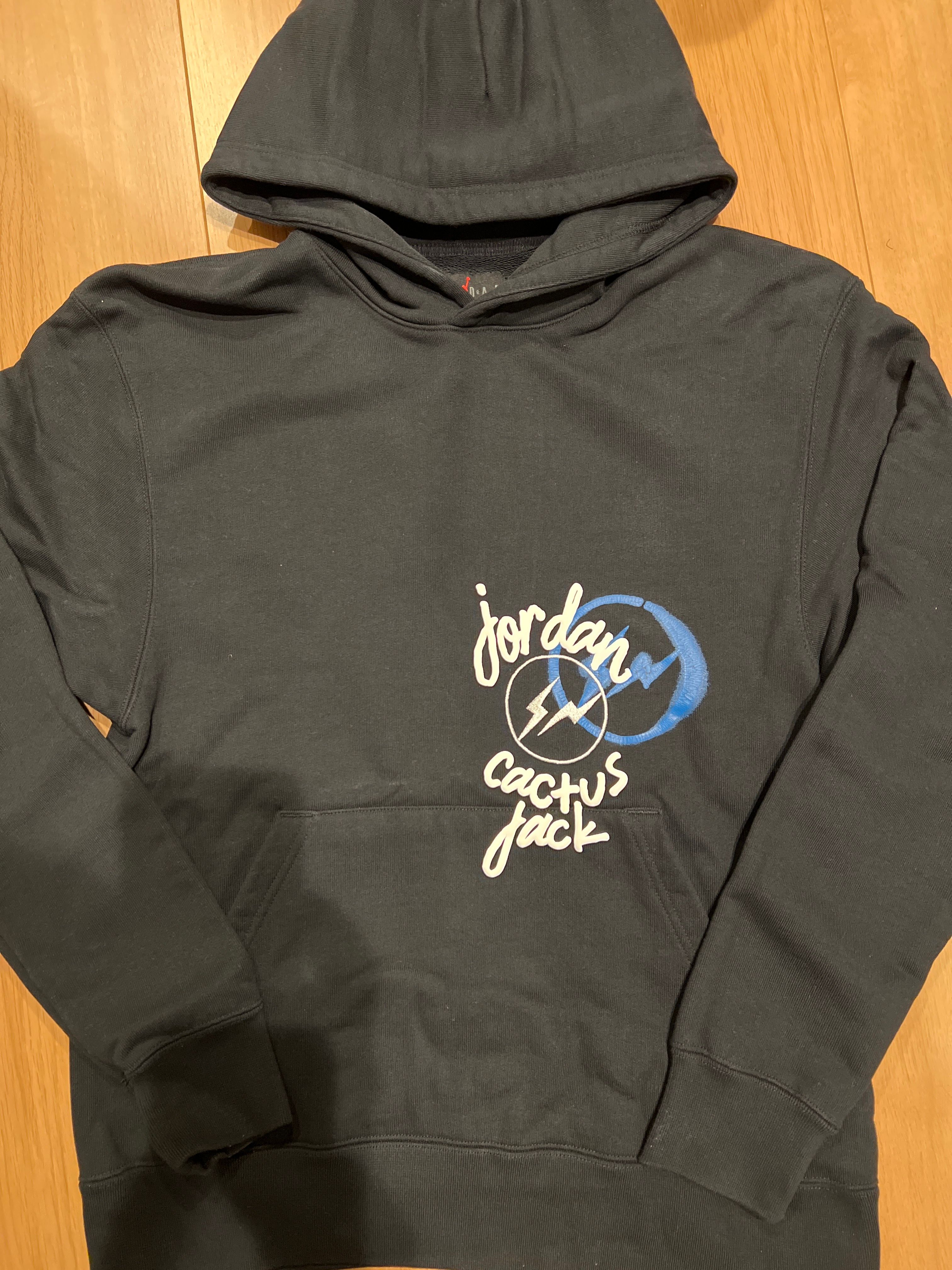 Air Jordan Travis Scott Fragment Hoodie "Black"