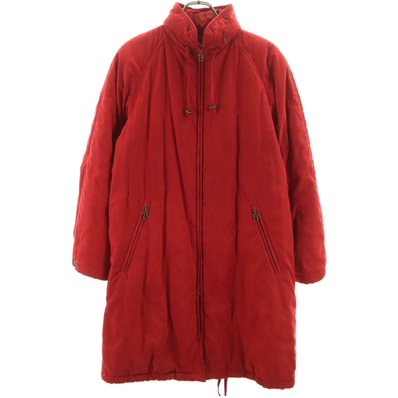 Burberrys バーバリーズ 90s オールド B刺繍 中綿コート 7AR レッド 三陽商会