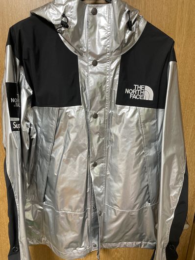 Supreme x The North Face Metallic Mountain Parka "Silver"
