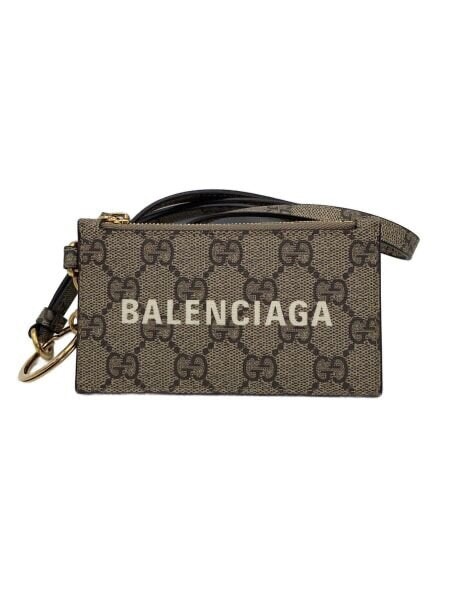 GUCCI x BALENCIAGA The Hacker Strap With Card Case "Beige/Ebony"