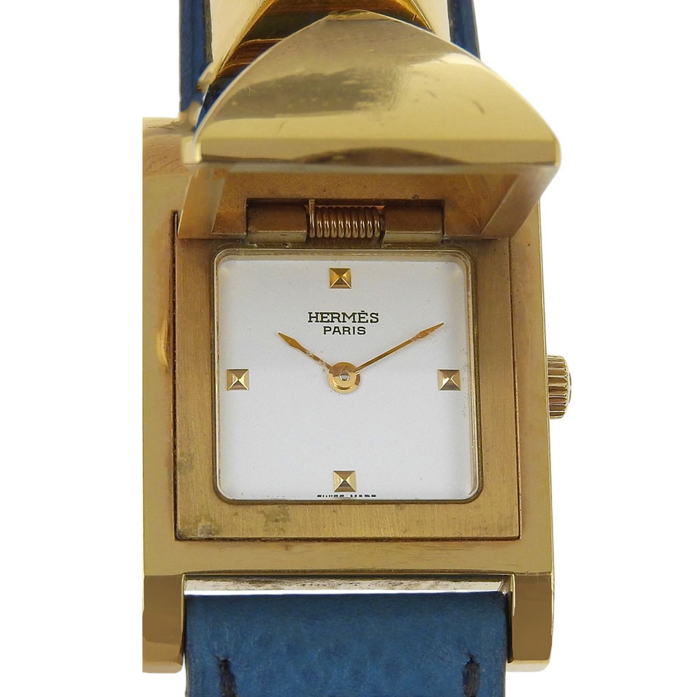 エルメス メドール 〇Y レディース腕時計