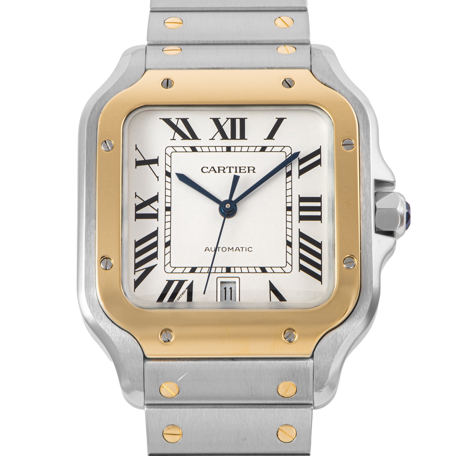 Cartier カルティエ サントス ドゥ カルティエ LM W2SA0006 ステンレススチール【中古】