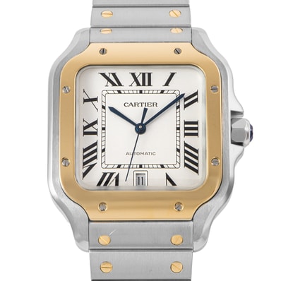 Cartier カルティエ サントス ドゥ カルティエ LM W2SA0006 ステンレススチール【中古】