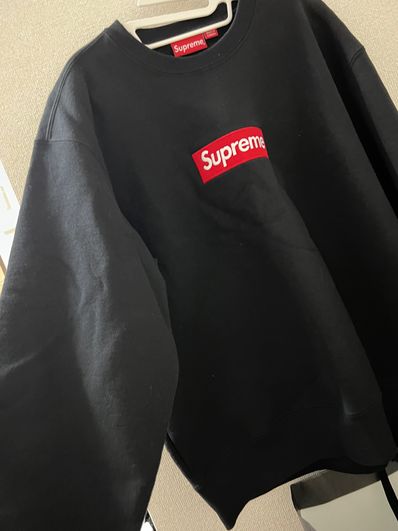 Supreme Box Logo Crewneck "Black" (22FW)