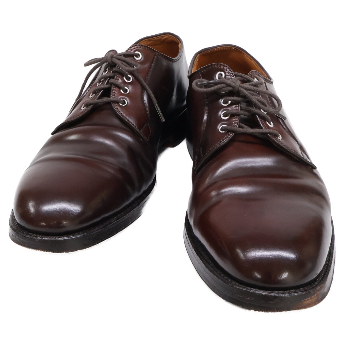 オールデン Brooks Brothersブルックスブラザーズ別注 1351 A765 コードバン プレーントゥ シューズ 9 1/2D
