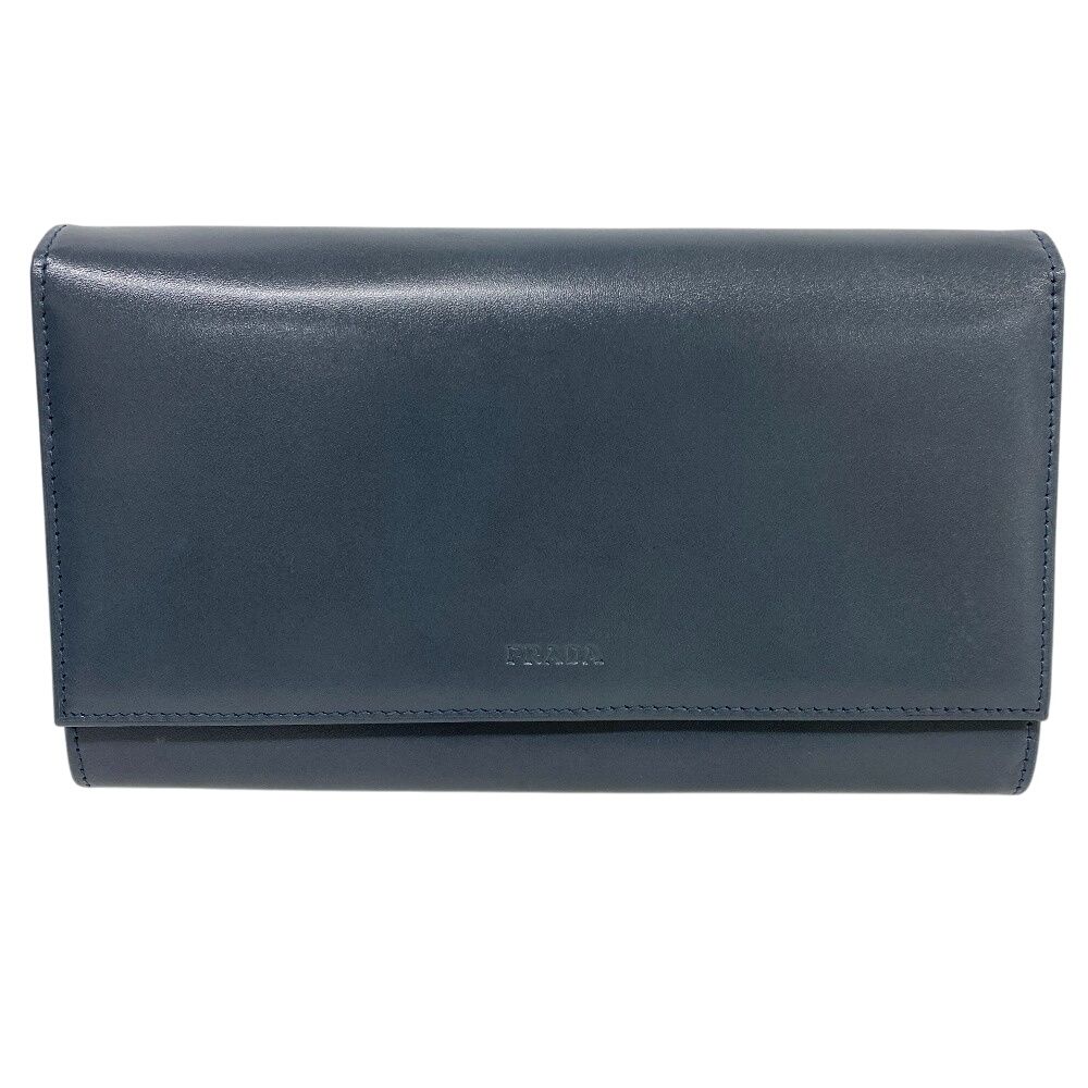 プラダ PRADA 長財布 ヴィッテロ ブルー