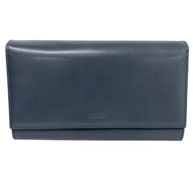 プラダ PRADA 長財布 ヴィッテロ ブルー