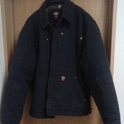 Supreme x Dickies Hooded Work Jacket "Black"
