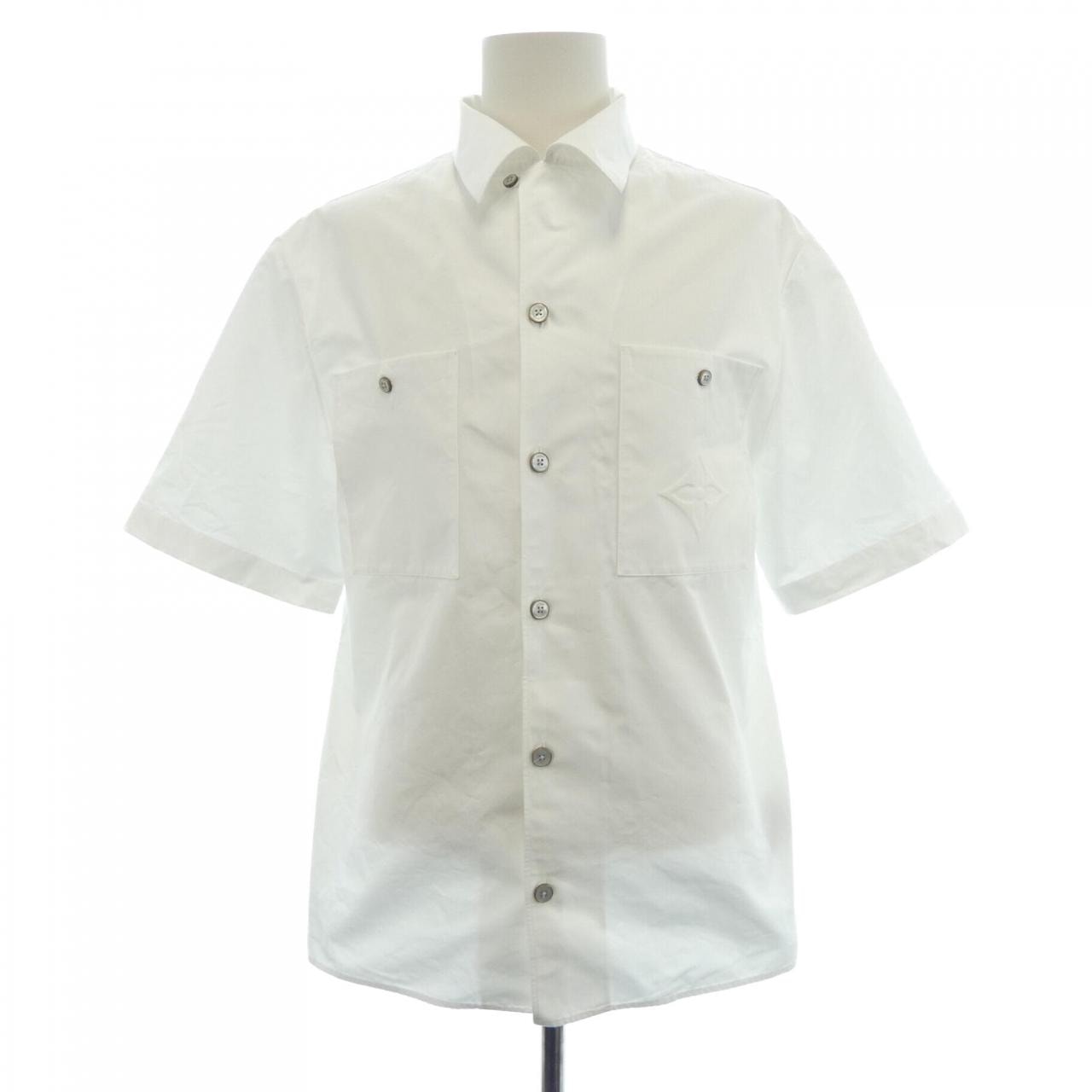 ルイヴィトン LOUIS VUITTON シグネチャーショートスリーブコットンシャツ HSS75WAS1 S/Sシャツ