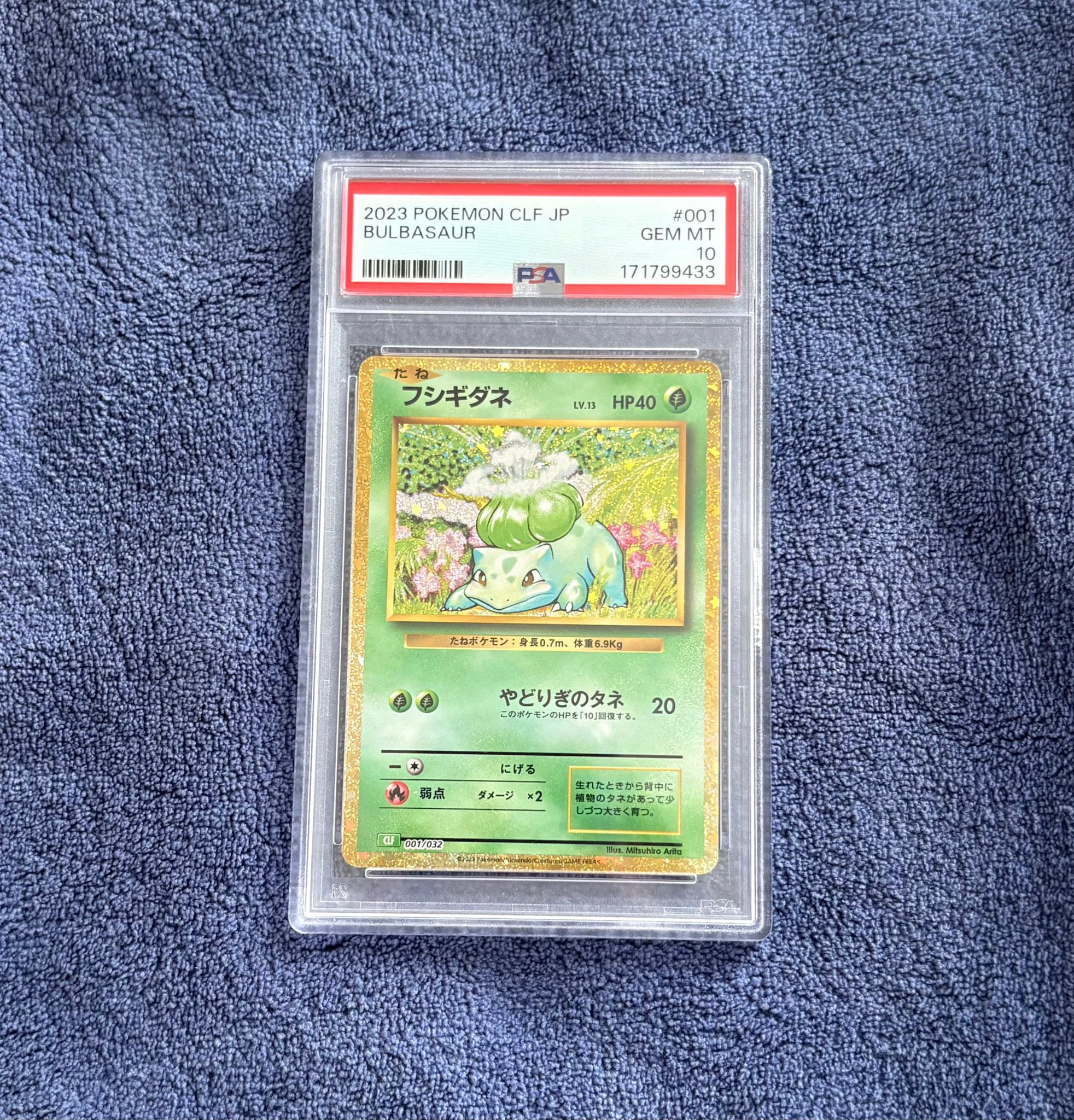 フシギダネ [CLF 001/032](ポケモンカードゲーム Classic)