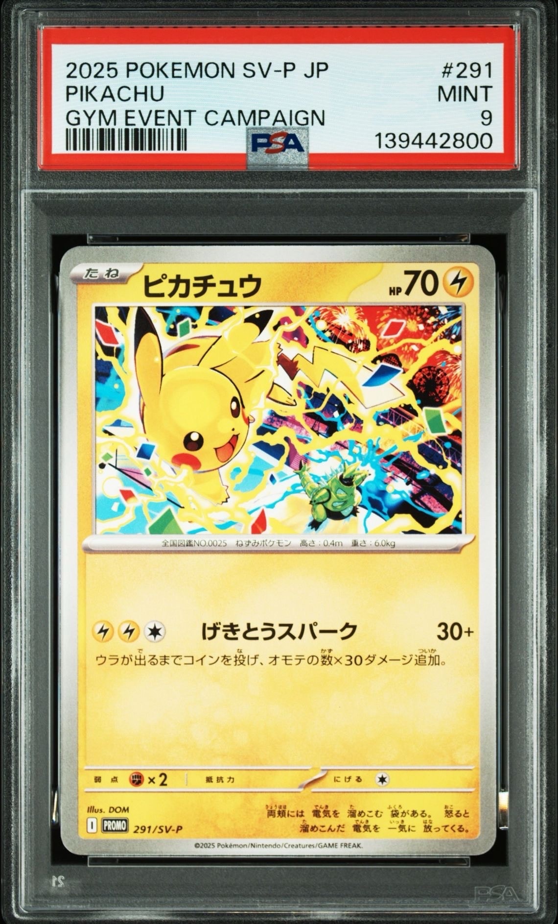 ピカチュウ P [SV-P 291](プロモーションカード「SV-P」)