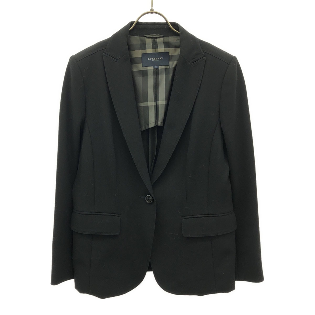 BURBERRY LONDON バーバリーロンドン 日本製 三陽商会 テーラードジャケット 44 ブラック