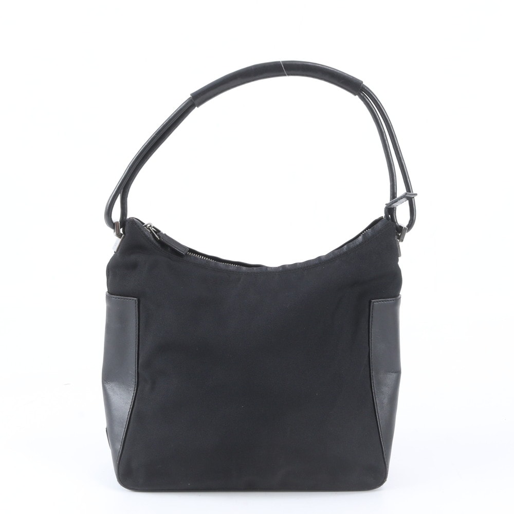 ■極美品 グッチ001 3766 ショルダーバッグ レザー×ナイロン