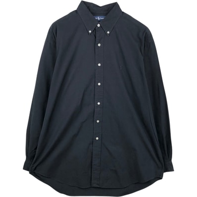 古着 ラルフローレン Ralph Lauren BLAKE 長袖 ボタンダウンシャツ メンズXL相当/eaa659880