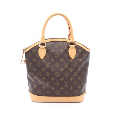 ルイ・ヴィトン LOUIS VUITTON ロックイット モノグラム ハンドバッグ バッグ PVCコーティングキャンバス レザー レディース ブラウン系 M40102 【中古】