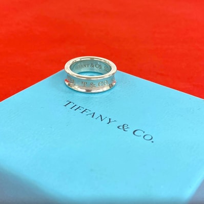 TIFFANY&Co. ティファニー ナロー リング シルバー925 リング・指輪 11号 シルバー
59150