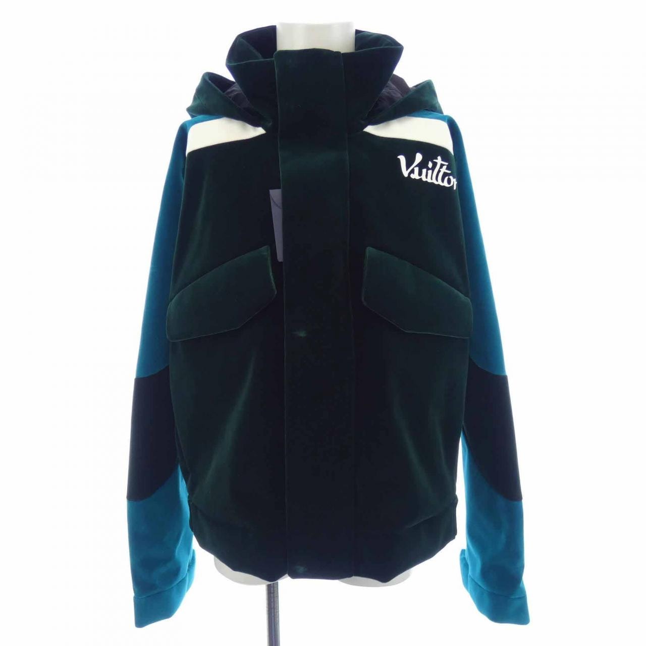 ルイヴィトン LOUIS VUITTON テクニカルテープドベロアウインドブレーカー HNB95EPR2 ジャケット