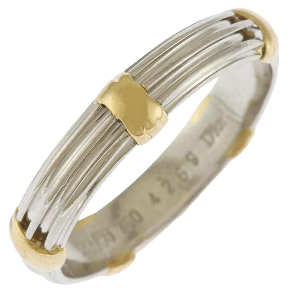 ディオール リング 指輪 15号 Pt950プラチナ レディース Dior  中古