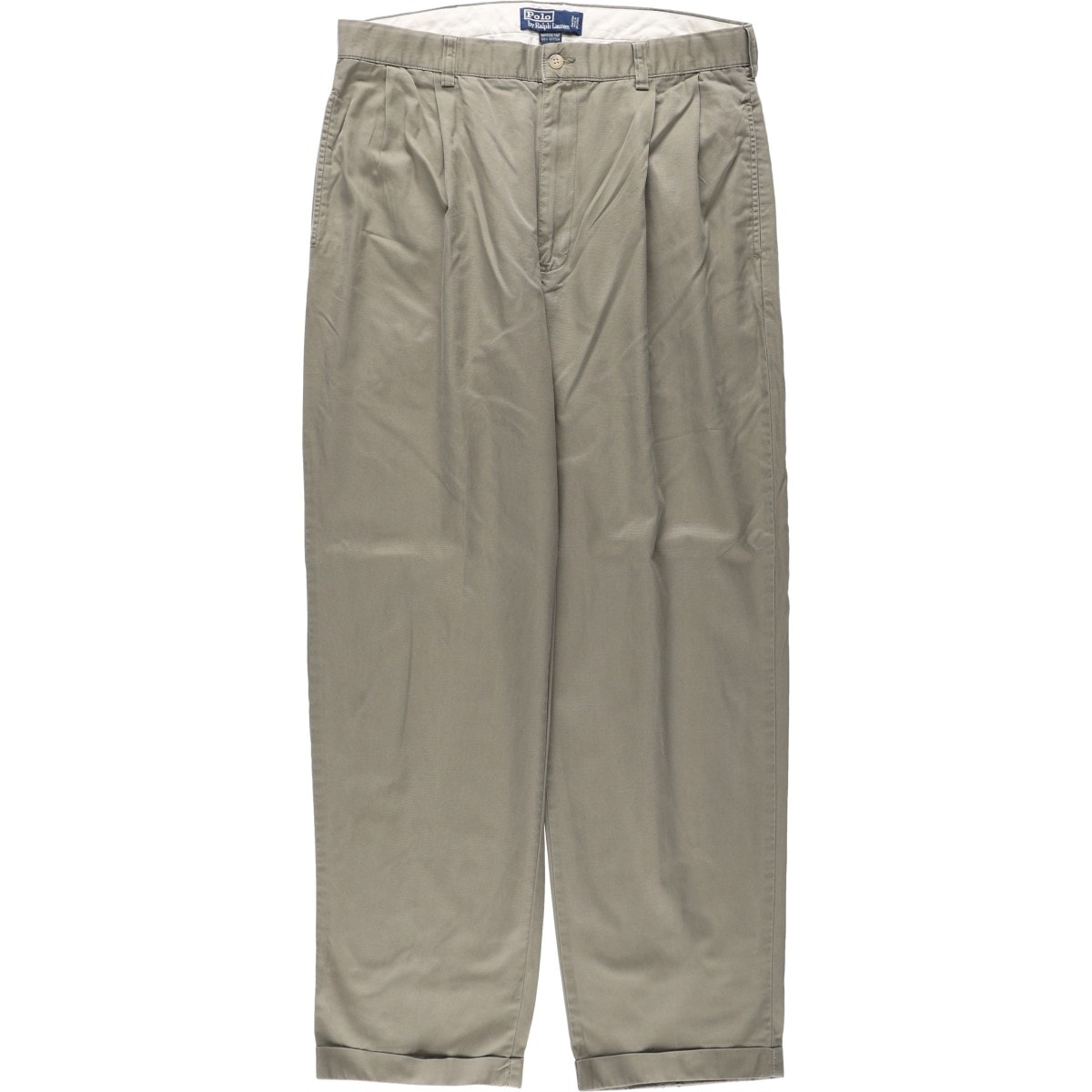 古着 ラルフローレン Ralph Lauren POLO by Ralph Lauren HAMMOND PANT ツータック チノパンツ メンズw34相当/eaa667787