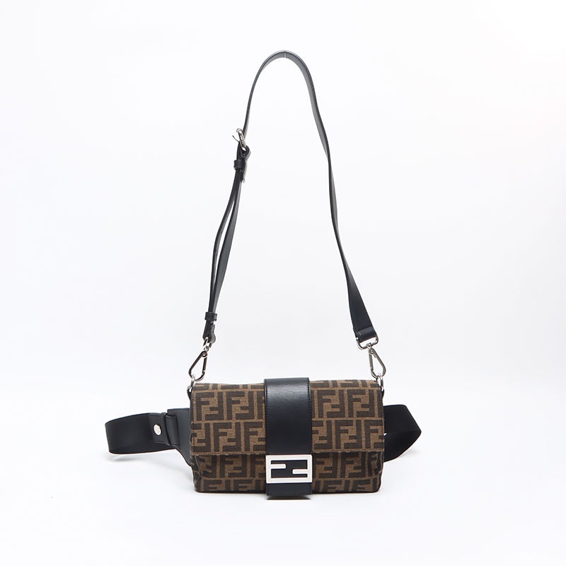 フェンディ FENDI ズッカ 2way ショルダーバッグ【中古】