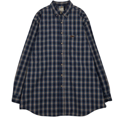 古着 カーハート Carhartt チェック柄 長袖 ボタンダウン ワークシャツ メンズXL相当/eaa478097