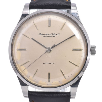 IWC IWC SCHAFFHAUSEN ヴィンテージ シャフハウゼン Cal.853 ペラトン式 シルバー 自動巻き メンズ 腕時計 C#149432