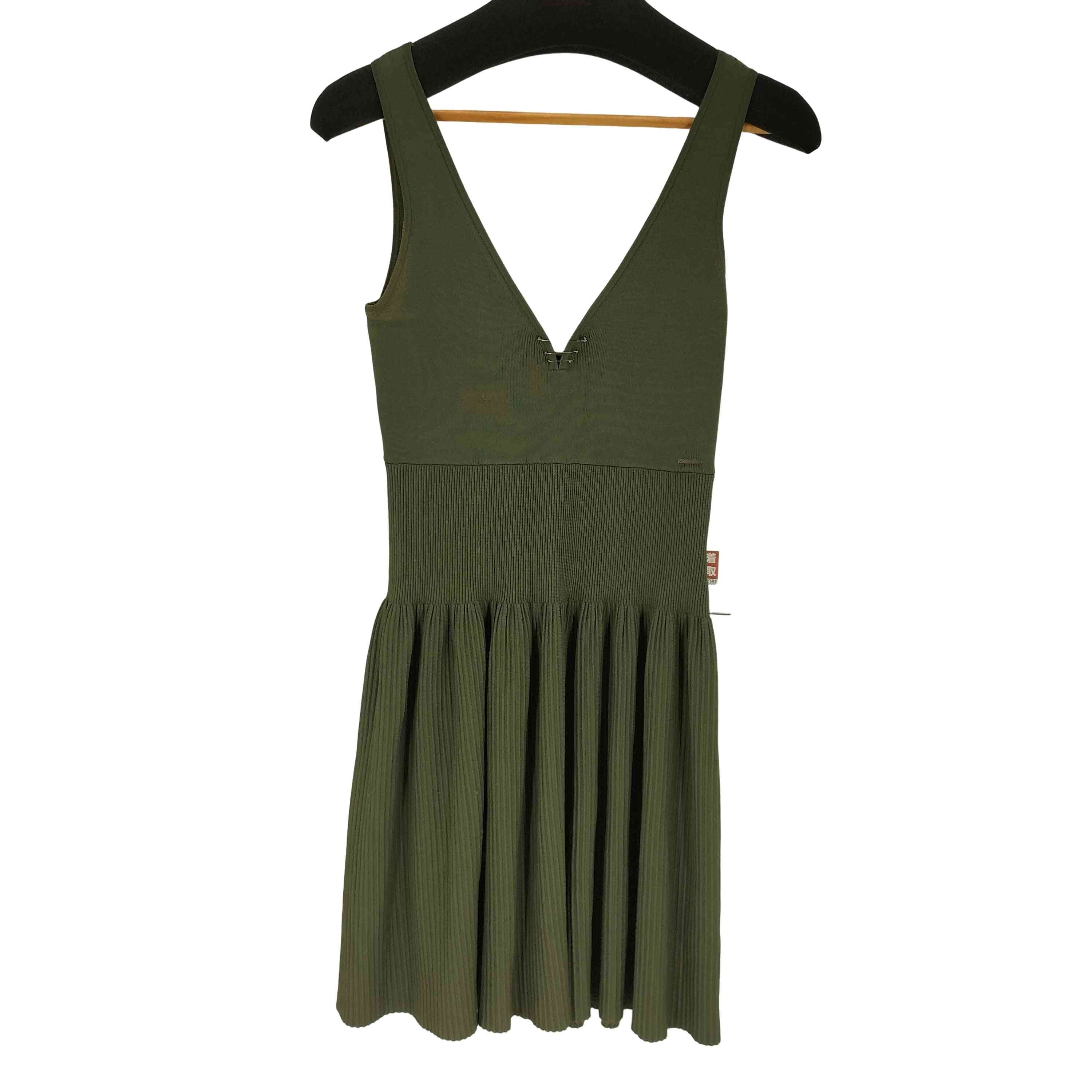 ノースリーブリブニットワンピース【1139219759153】