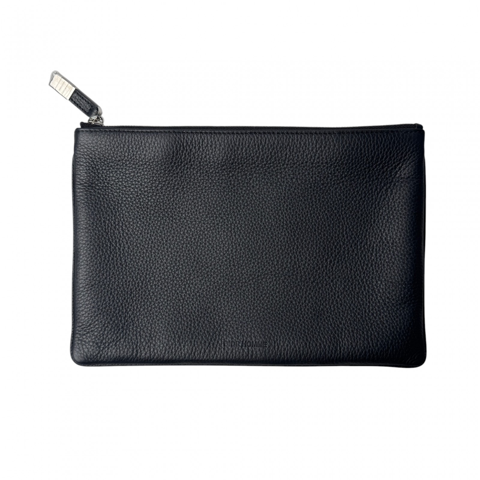 ディオール オム Dior Homme クラッチバッグ レザー ブラック メンズ