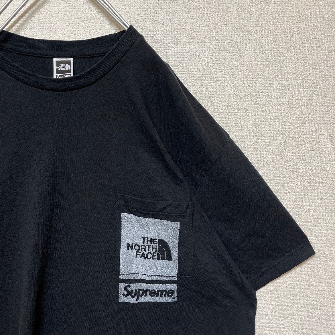 Supreme x The North Face Printed Pocket Tee "Black"