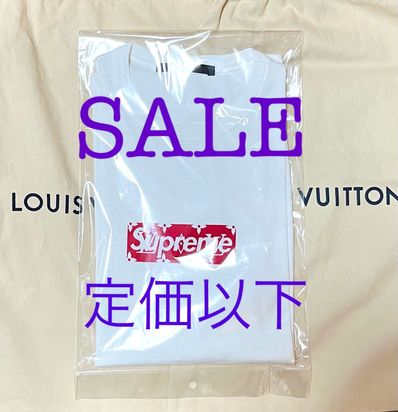 Supreme / Louis Vuitton Box Logo Tee "Red"