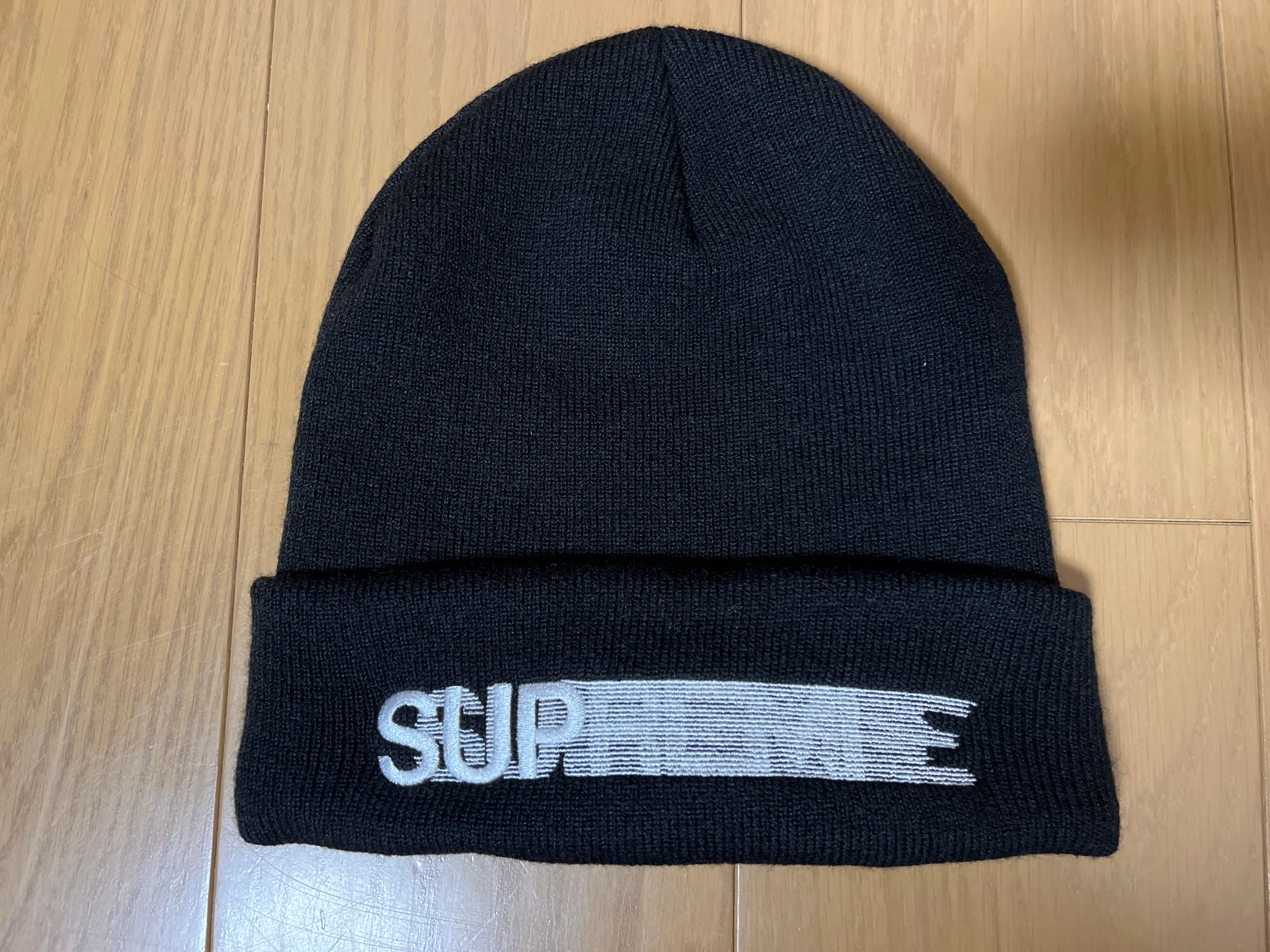 Supreme Motion Logo Beanie "Black" (23SS)