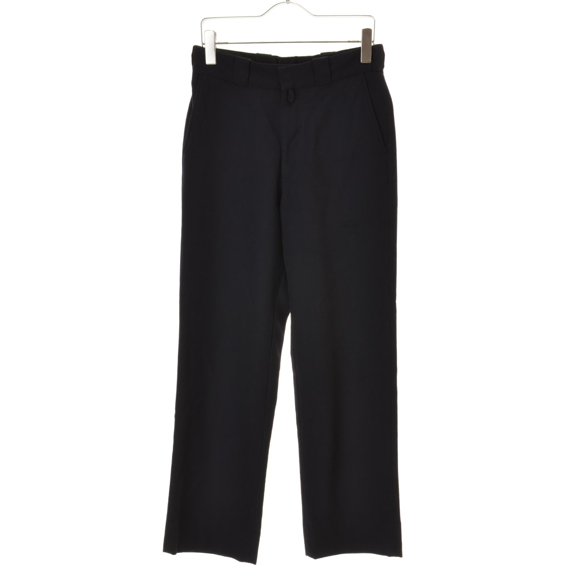 COMOLI Wool Serge Pants "Navy"