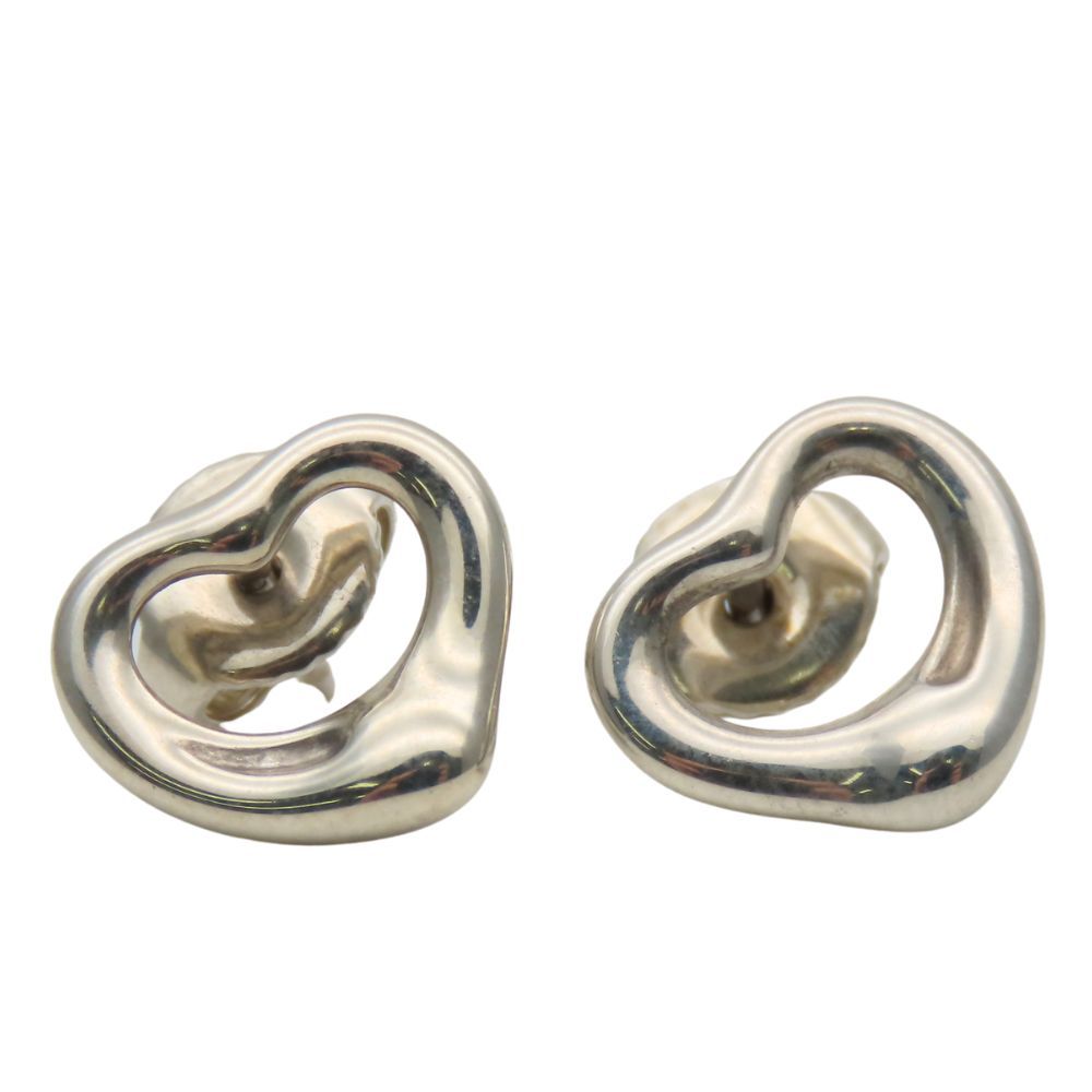 ティファニー オープンハート ピアス スモール フープ