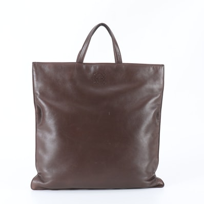 ■美品 ロエベ アナグラムトート バッグ レザー