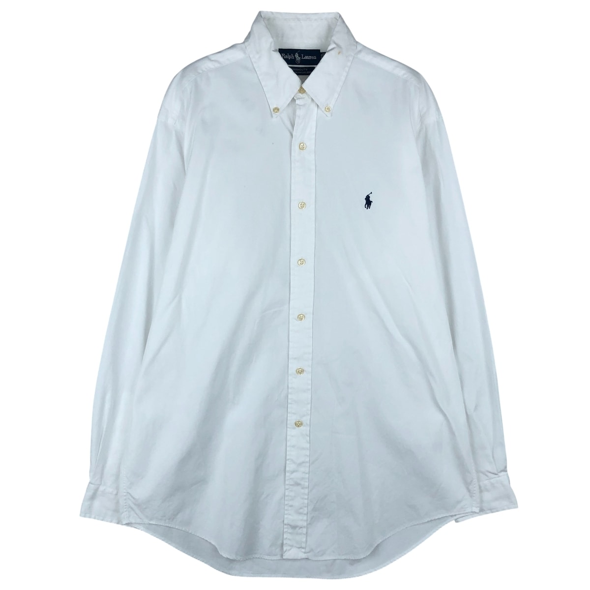 古着 ラルフローレン Ralph Lauren YARMOUTH 長袖 ボタンダウンシャツ メンズM相当/eaa610557