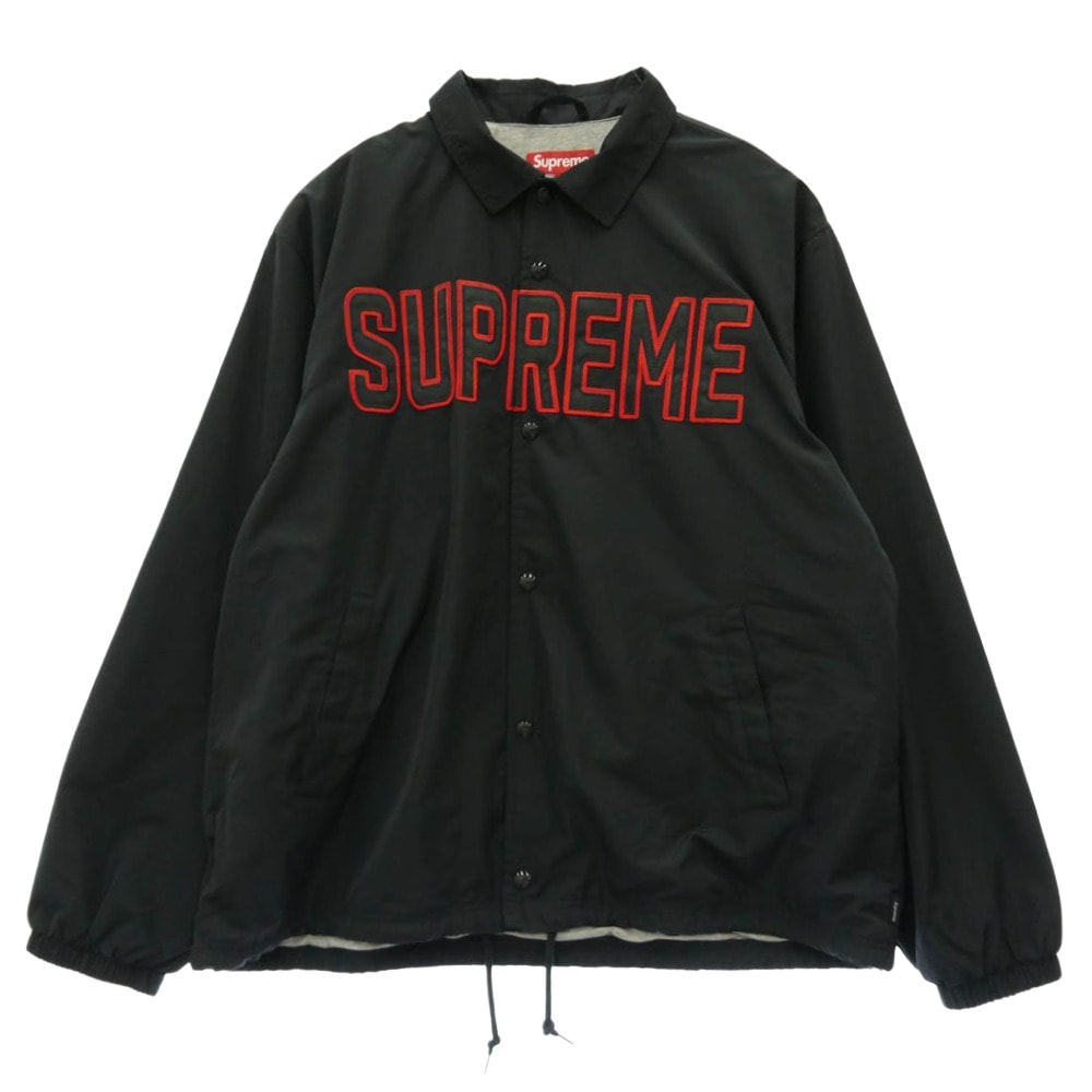 Supreme シュプリーム 26SS Spellout Coaches Jacket スペルアウト コーチ ロゴ ジャケット ブラック系【極上美品】【中古】