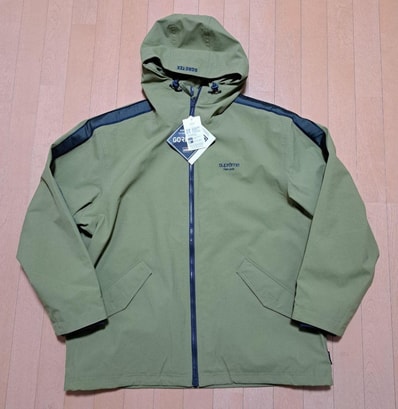 Supreme GORE-TEX Stripe Hooded Jacket "Olive"