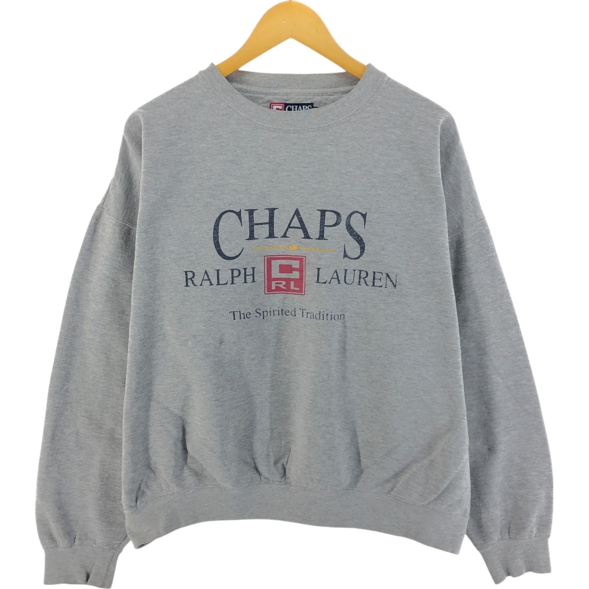 古着 90年代 ラルフローレン Ralph Lauren CHAPS チャップス ロゴスウェットシャツ トレーナー メンズXL相当 ヴィンテージ/eaa524026