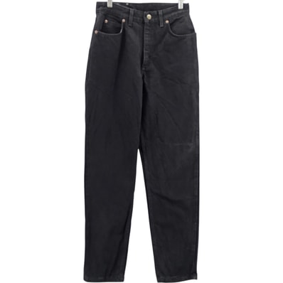 古着 リー Lee ブラックデニム テーパードデニムパンツ メンズw29相当/eaa418585